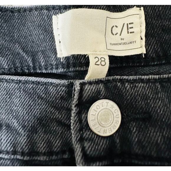 Current/Elliott Pleated Skinny Jean Gravity Size 28 NWT $188 - Picture 2 of 4